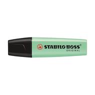 Szövegkiemelő filc - Stabilo Boss Pastel - pasztell menta