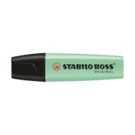Szövegkiemelő filc - Stabilo Boss Pastel - pasztell menta