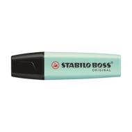 Szövegkiemelő filc - Stabilo Boss Pastel - pasztell türkiz