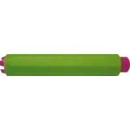 Krétafogó - műanyag kerek táblakrétához - zöld-pink