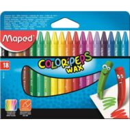 Maped Color Peps Wax háromszögletű zsírkréta 18 szín