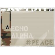 Alpha Peace terepmintás asztali jegyzetelhető könyöklő