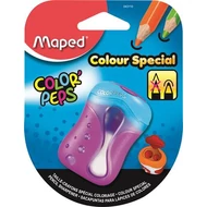 Kétlyukú speciális tompára hegyező Maped Color Peps ceruzafaragó