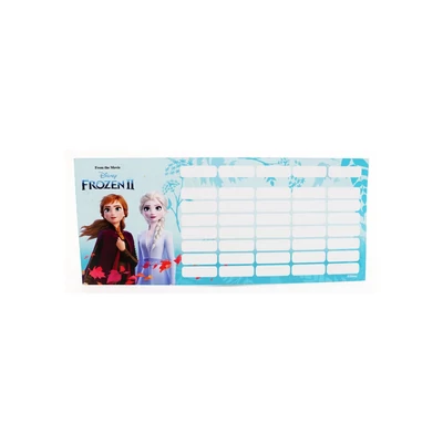 Jégvarázs mini méretű órarend Frozen II