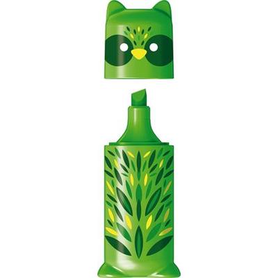 Szövegkiemelő filc - Maped Mini Cute állatos - zöld bagoly