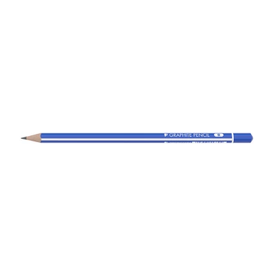 Grafitceruza háromszögletű ceruzatest Nebulo - B - kék