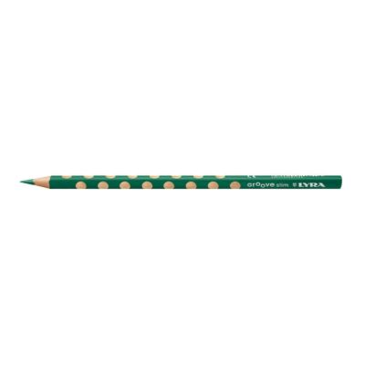 Lyra Groove zöld színesceruza háromszögletű ceruzatesttel
