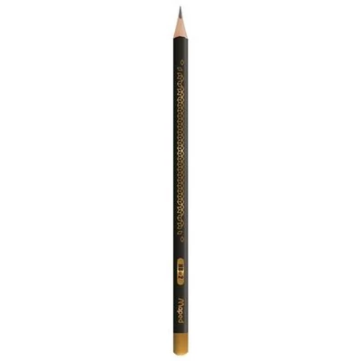 Maped háromszögletű grafitceruza készlet Black Peps Deco - HB - fekete-arany