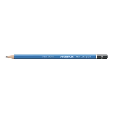 Staedtler Mars Lumograph prémium H hatszögletű grafitceruza