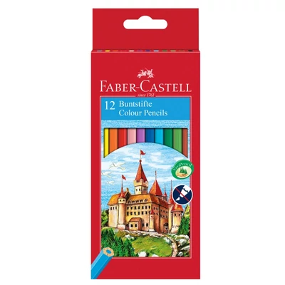 Színes ceruza készlet hatszögletű - 12 db/csomag - Faber-Castell Classic