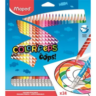 Maped Color Peps Oops színes ceruza készlet 24 szín