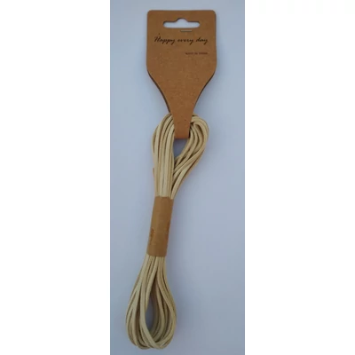 Bőrszíj beige 3mmx5m Cre Art