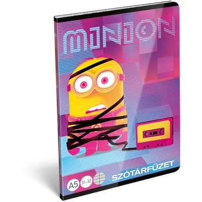 Minion szótár füzet