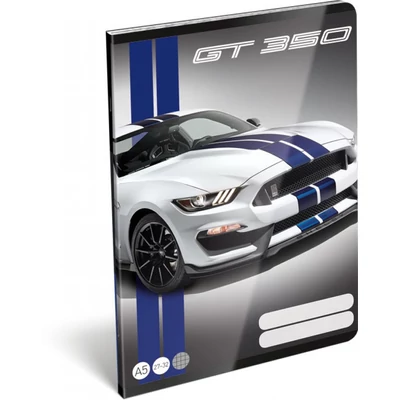 Ford Mustang kockás füzet 