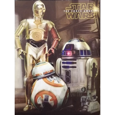 Star Wars 7 papírfedeles notesz A7 - Droids jegyzetfüzet