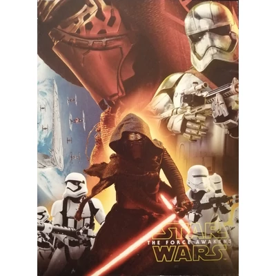 Star Wars 7 papírfedeles notesz A7 - New Order jegyzetfüzet