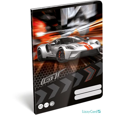 Ford GT sima füzet - A5 - 20-32 - Silver