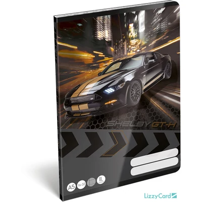 Ford Mustang vonalas füzet - Shelby GT-H - A5 - 2. osztályos / 16-32