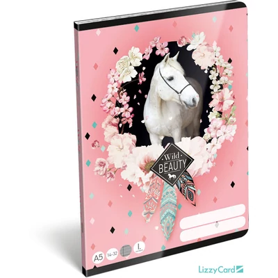 Lovas vonalas A5 füzet 1. osztály - Wild beauty rose