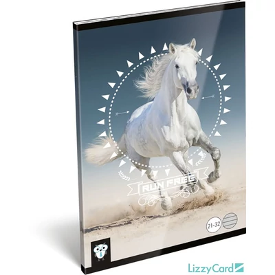 Lovas vonalas A5 füzet 21-32 - Kis Bagoly Horse