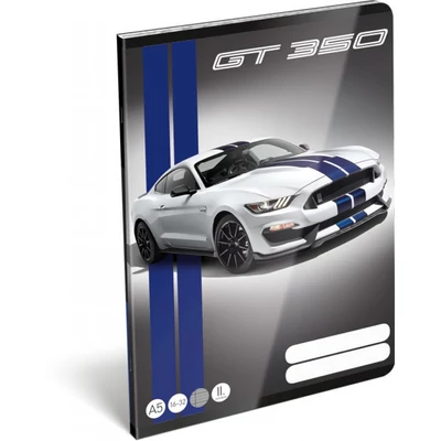 Ford Mustang 2. osztályos vonalas füzet