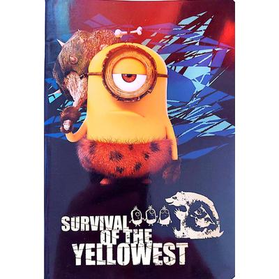 Minion 3. osztályos vonalas füzet Survival