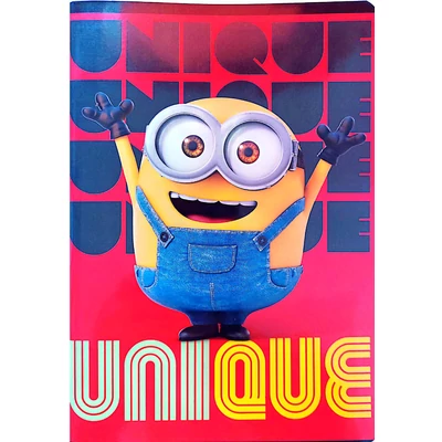 Minion 3. osztályos vonalas füzet Unique