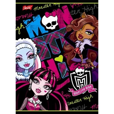 Monster High vonalas füzet 1. osztály