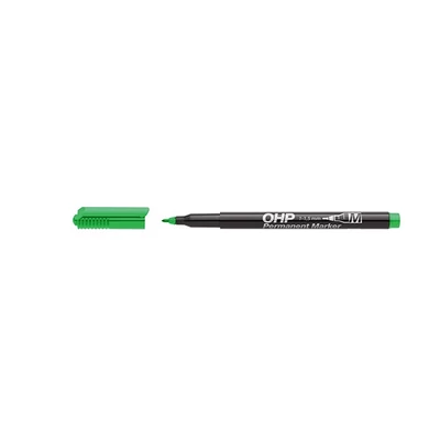 Alkoholos marker / filc - ICO OHP M - 1–1,5 mm - zöld