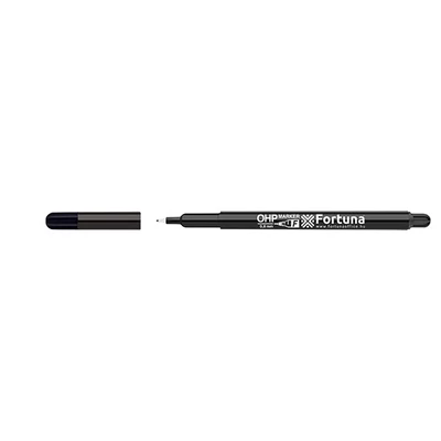 Alkoholos marker / filc - Fortuna OHP F - 0,8 mm - fekete