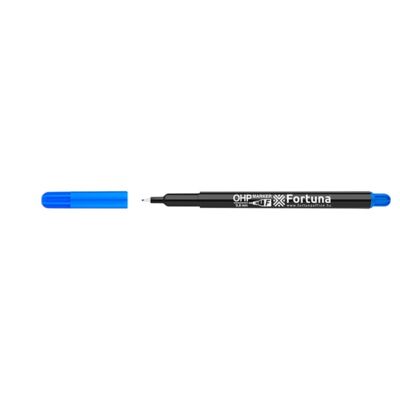 Alkoholos marker / filc - Fortuna OHP F - 0,8 mm - kék
