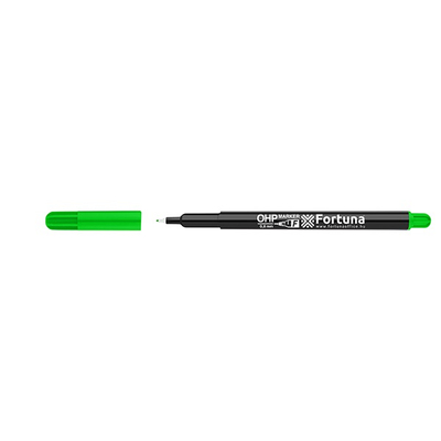 Alkoholos marker / filc - Fortuna OHP F - 0,8 mm - zöld
