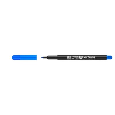Alkoholos marker / filc - Fortuna OHP M - 1–1,5 mm - kék