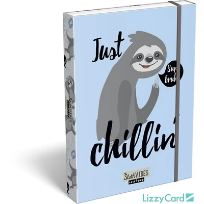 Lajháros A5 füzetbox - Lollipop Sloth Vibes