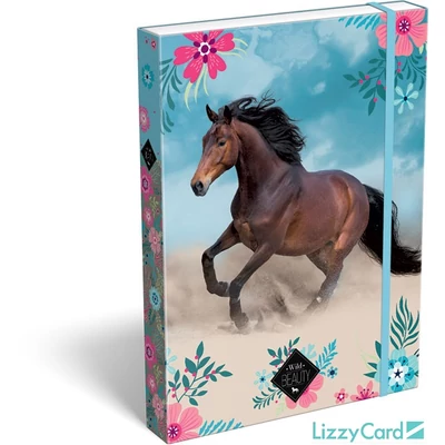Lovas A4 füzetbox - Wild Beauty Blue