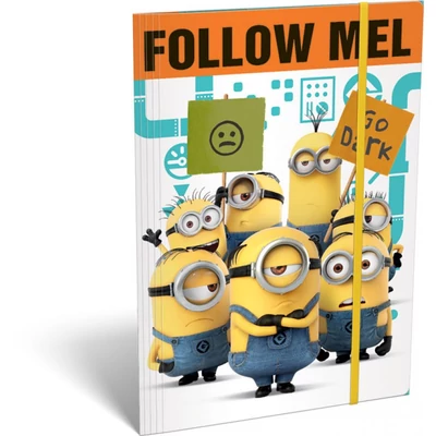 Minionos gumis mappa - A5 - Minions Mel 