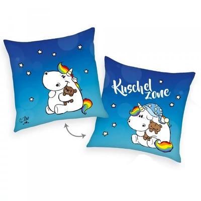 Unikornis párna kék kuschel zone