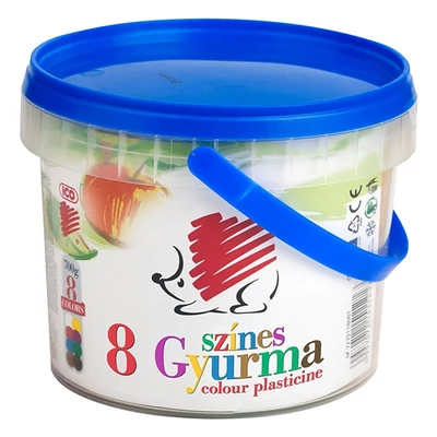 Gyurma Süni - színes 700 g - 8 szín/vödör