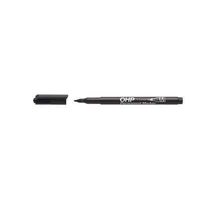 Alkoholos marker / filc - ICO OHP M - 1–1,5 mm - fekete