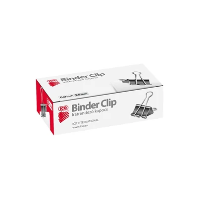 Binder csipesz - 25 mm 12 db/doboz - ICO