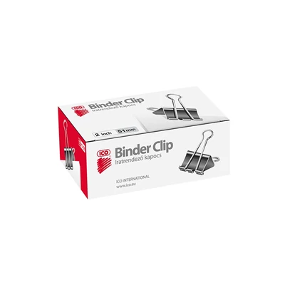 Binder csipesz - 51 mm 12 db/doboz - ICO
