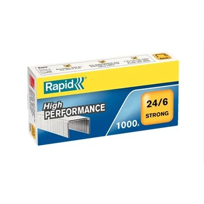 Tűzőkapocs 24/6 - Rapid Strong - 1000 db