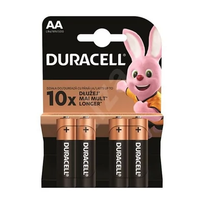 Elem ceruza Duracell Basic MN1500 AA 4 db/csomag