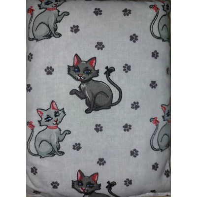 Babzsák 15x13 cicás tappancsos