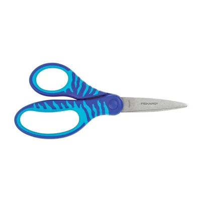 Fiskars Softgrip iskolai olló 15 cm jobb- és balkezes kék
