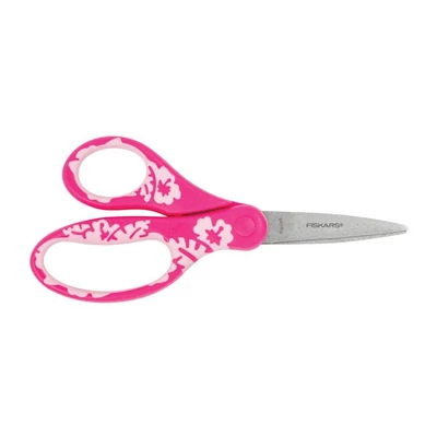 Fiskars Softgrip iskolai olló 15 cm jobb- és balkezes rózsaszín