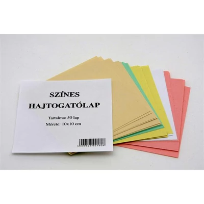 Hajtogatólap 10x10 cm