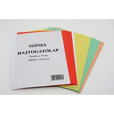 Hajtogatólap 12x16 cm