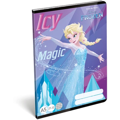 Jégvarázs Frozen Icy kockás füzet