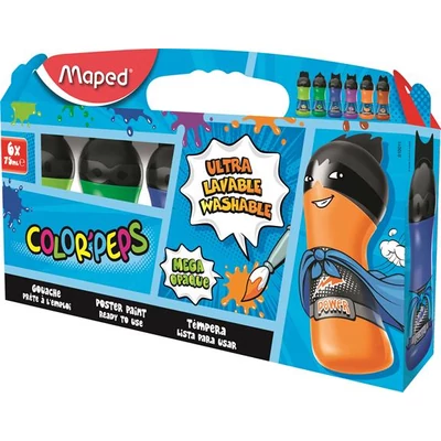 Tempera - Maped palackos tempera - 6 másodlagos szín